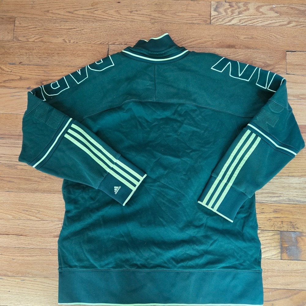 Adidas Ivy Park Green Tunic Sweatshirt Small - Picture 2 of 6